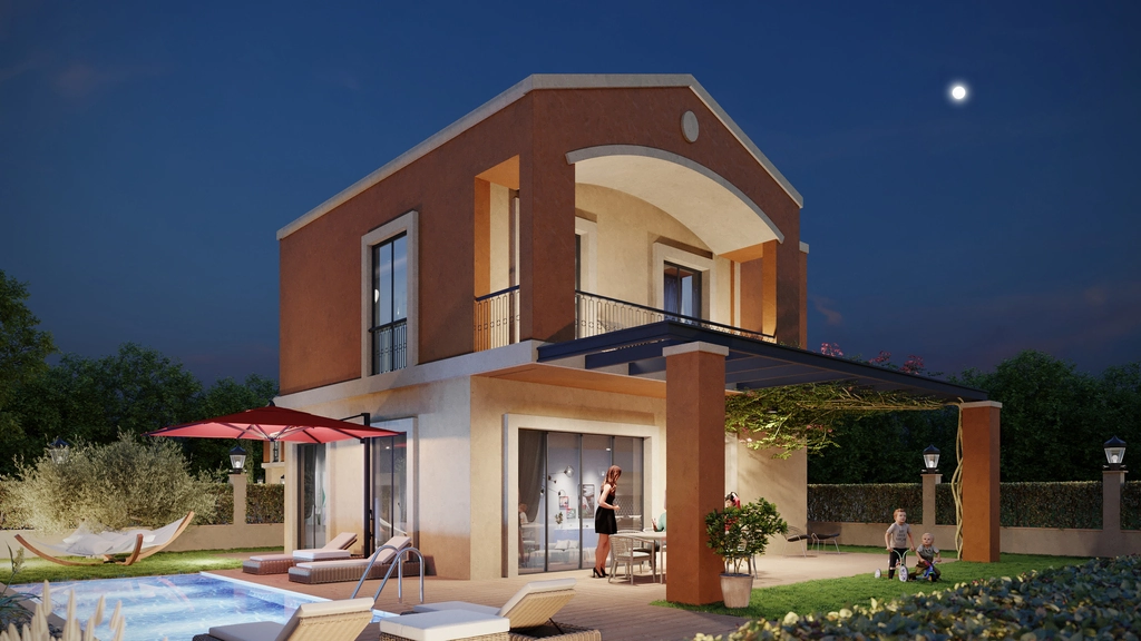 Spacious Duplex Villa
