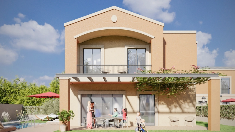 Spacious Duplex Villa